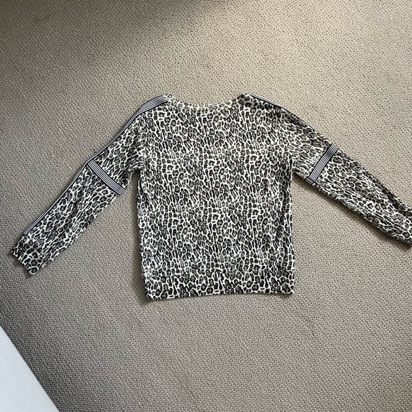 Splendid Girl Leopard Print Pullover - Picture 6 of 6